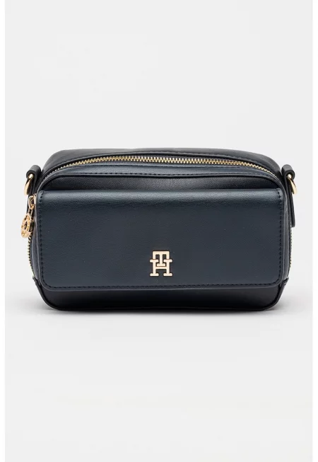 Чанта през рамо от еко кожа - Ултрамарин синьо