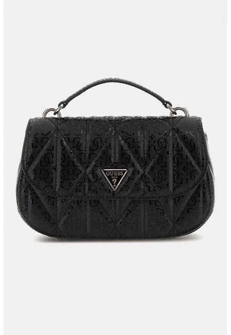 Чанта с капаче - Черен