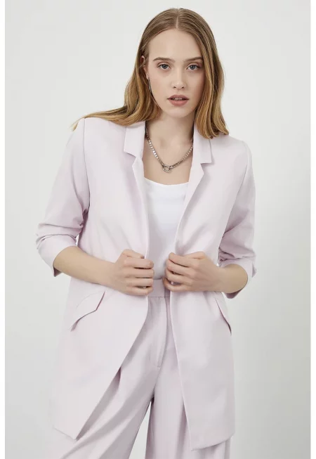 Дълго сако с 3/4 ръкави