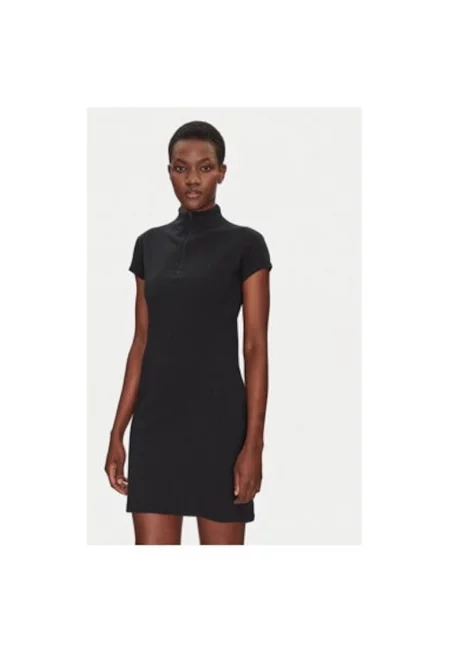 Дамска рокля -  304829703 - Памук - Черен