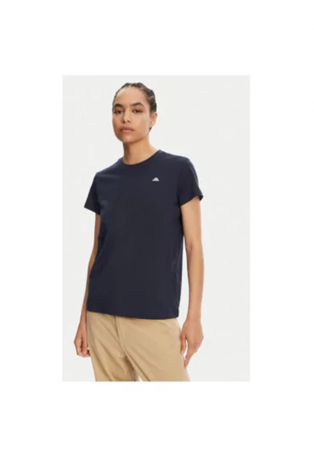 Дамска тениска  62115RW - памук - тъмносиня - Тъмносин