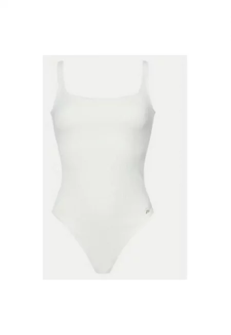 Дамски боди -  304552953 - Полиамид/Полиестер - Бял