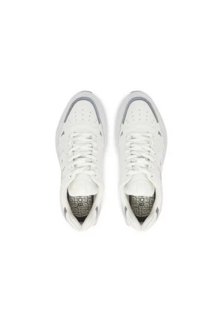 Дамски спортни обувки - 22522505 -  Естествена кожа - Бял