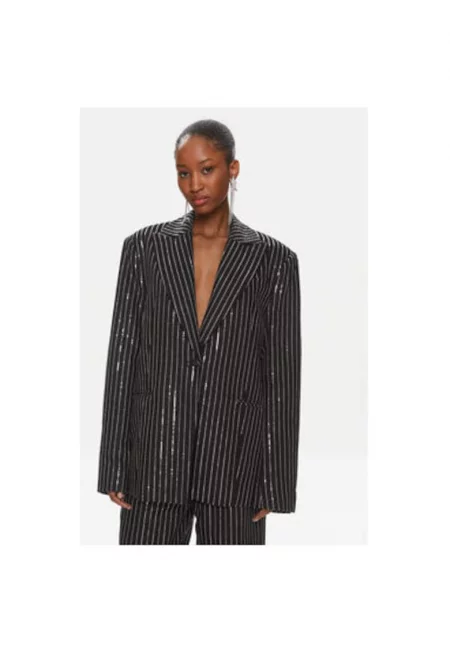 Дамско яке  112029100 - Памук - Черно - Черен