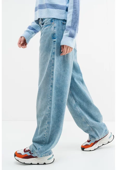 Дънки с широк крачол