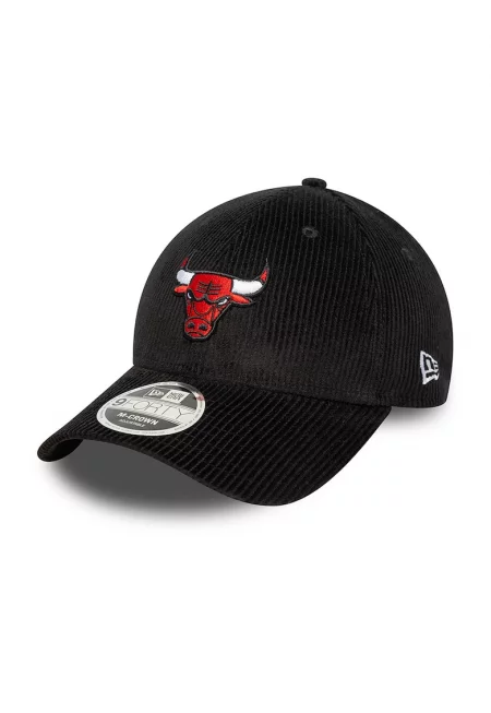 Джинсова шапка 9Forty с лого на Chicago Bulls