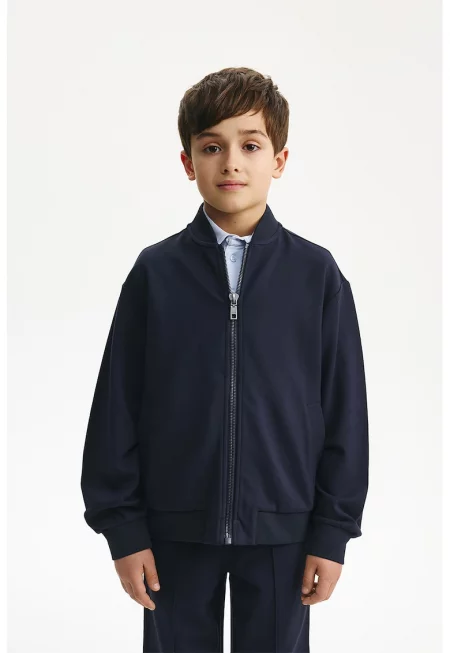 Едноцветно яке бомбър