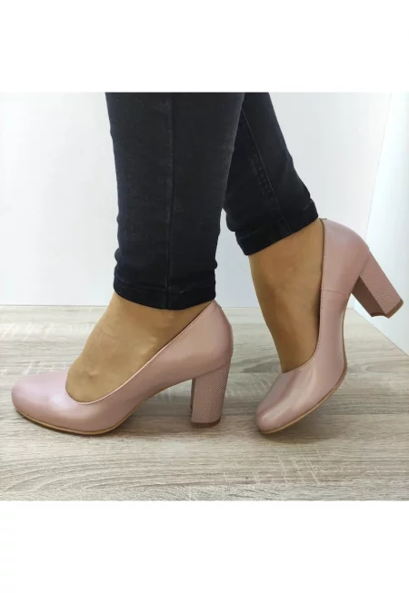 Елегантни дамски обувки  23336 Grej Sedef - Grej Sedef