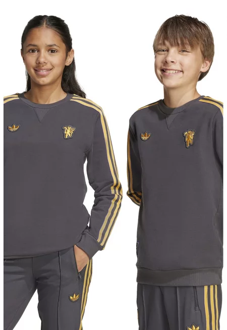 Футболен суитшърт Manchester United с контрастно лого