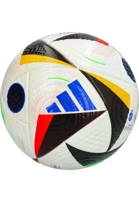 Футболна топка  Euro24 Pro - официална игрална топка - Бял/Черен