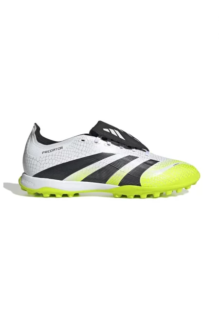 Футболни обувки Predator с лого - Бял/Черен/Лайм зелено