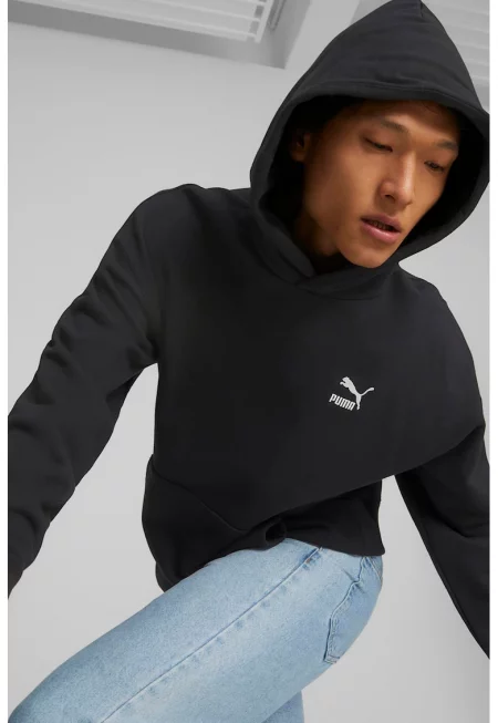 Худи Classics със свободна кройка и джоб кенгуру