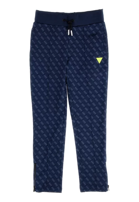 JEANS - Спортен панталон с десен с монограм