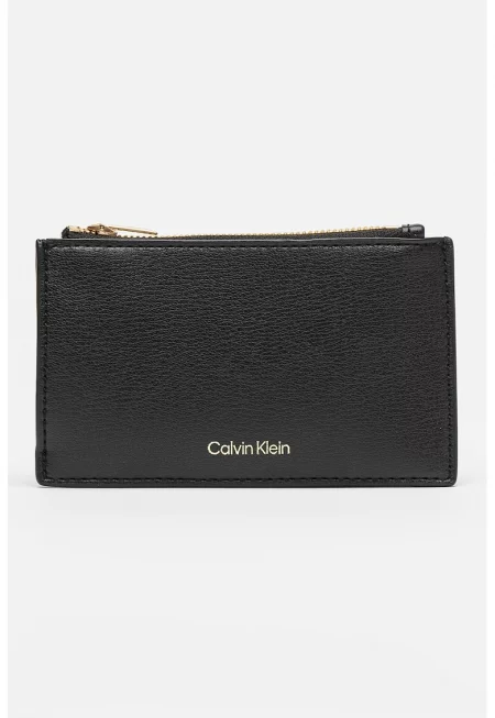 Калъф за карти от еко кожа с лого