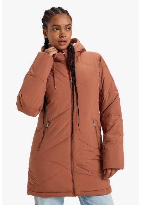 Капитонирано зимно яке Better Weather - Карамел