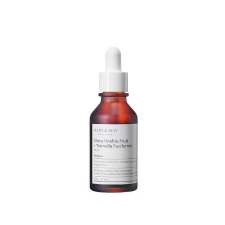 Mary and May Citrus Unshiu + Tremella Fuciformis Serum серум за лице с екстракт от сацума и сребърни ушички