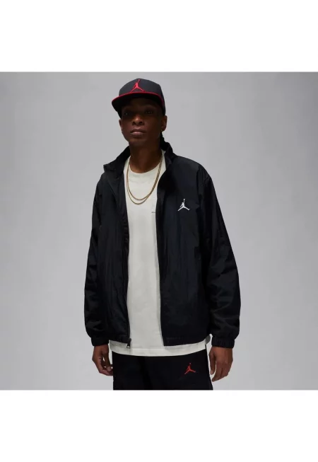 Мъжка блуза  MJ Ess Hbr Woven Jkt - Черен