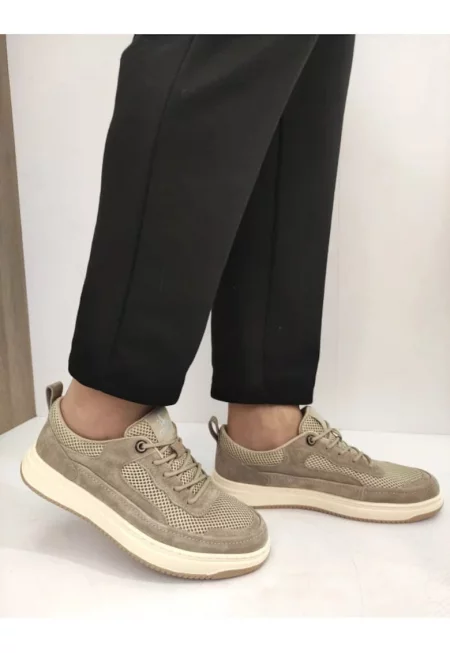 Мъжки ежедневни обувки  660006B 03-Z Бежов - Бежов