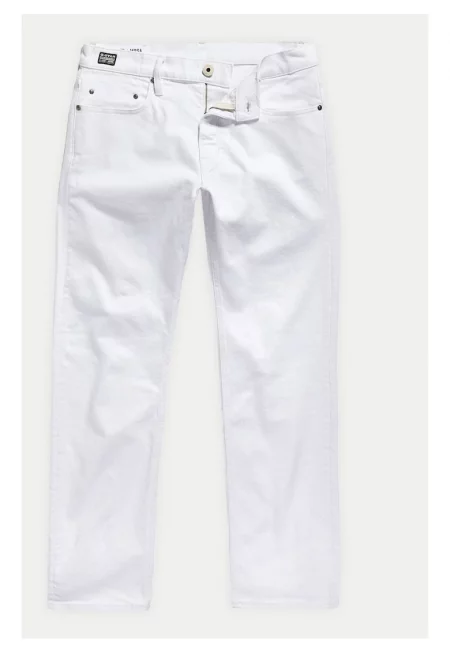 Мъжки панталон G Star Raw - D23692-D552 - Памук/Еластан - W36-L32 US - Бял