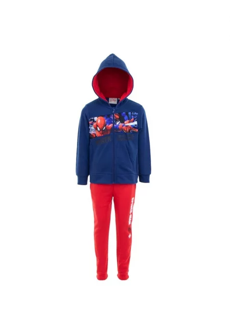 Момчешки анцуг - полиестер - с голяма мощност - паяк - тъмносин