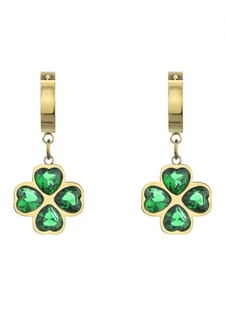 Обеци Madilynn с покритие от 18K злато