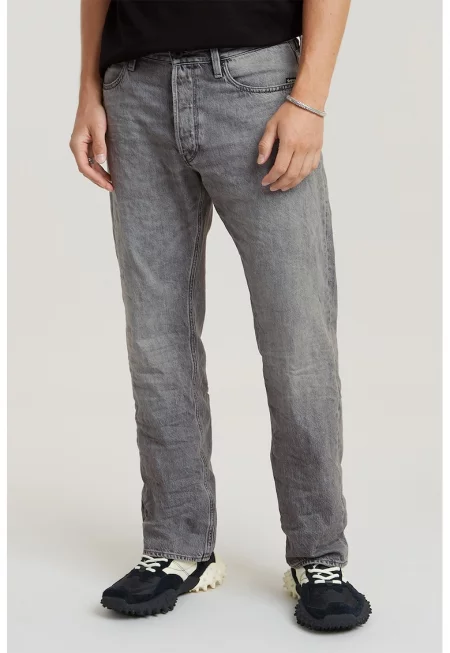 Прави дънки Dakota - Сив меланж