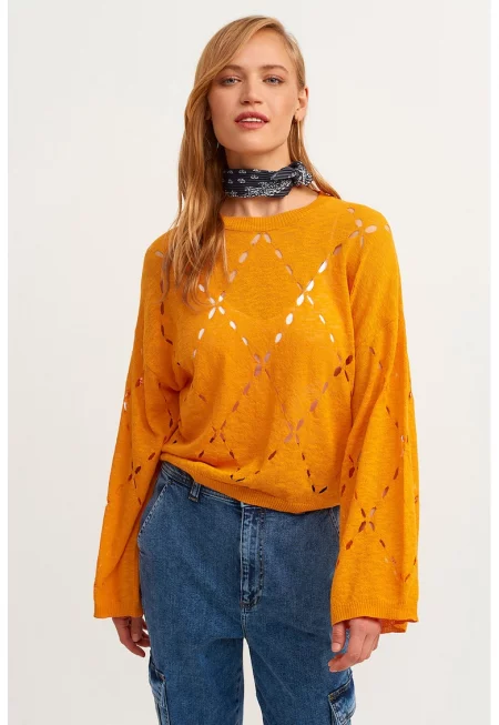 Пуловер Paljurbis с памук