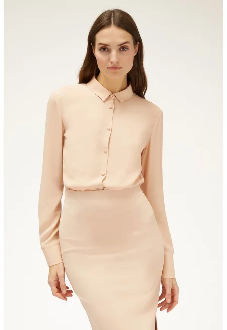 Риза тип боди - Бежов