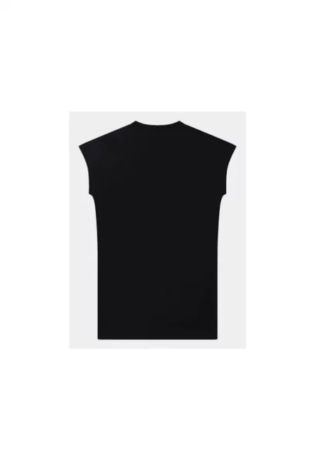 Рокля за момиче -  303050009 - Вискоза/Полиамид - Черна