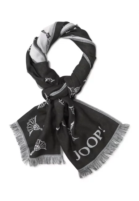 Шал Feris с модал и вълна - Черен