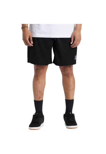 шорти - полиестер - черни