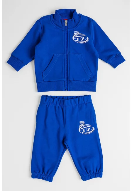 Спортен екип с лого - Кралско Синьо