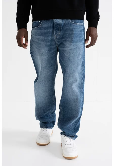 Свободни дънки - Светлосин