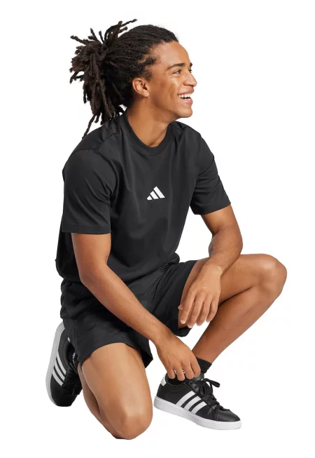 Тениска от памук с бродирано лого