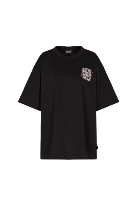 Тениска  TRAIN LOGO SERIES W TEE SS WRITTEN LOGO CROSSOVER-7W000726-AF12957-UC001