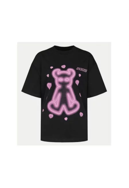 Унисекс тениска -  304271656 - Памук - Черен - Черен