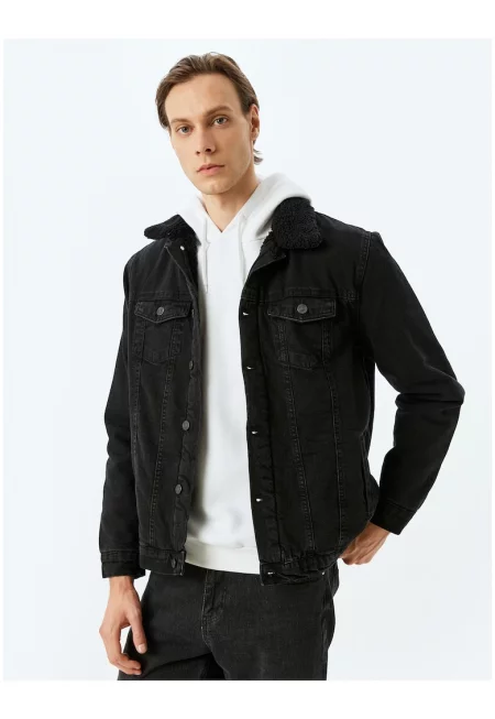 Яке от деним с плюшена подплата