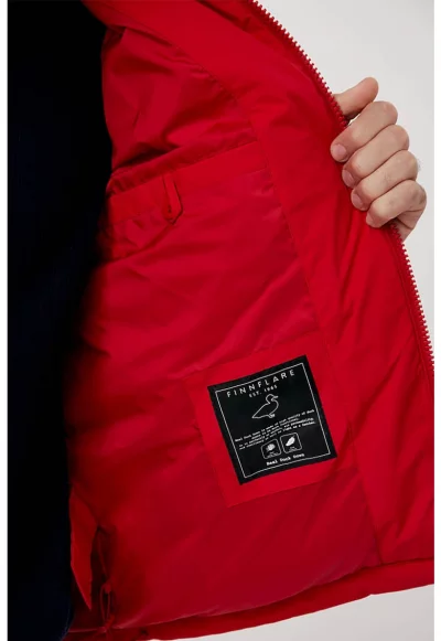 Зимно яке с пухена вата и качулка