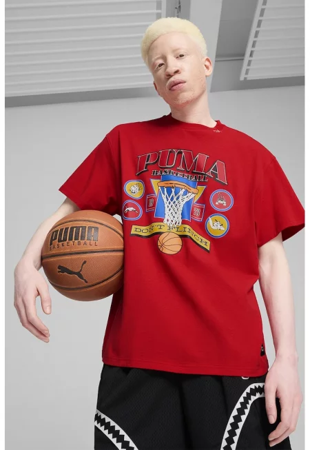 Баксетболна тениска Crowd Craze - Червен
