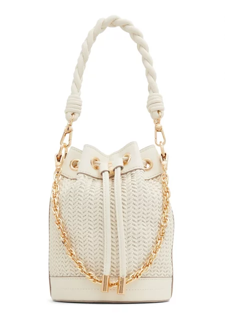 Чанта Auen със сплетена дръжка