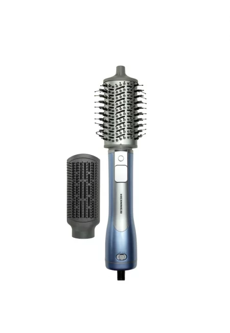 Четка с горещ въздух   - DC мотор - 1200 W - 2 степени на мощност - Йонизация - Функция студен въздух - Аксесоари: средна кръгла четка - четка за ...