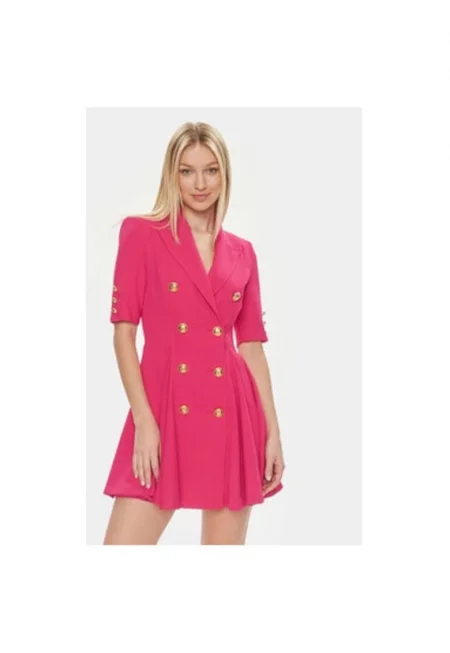 Дамска рокля -  304078255 - Полиамид - Розов