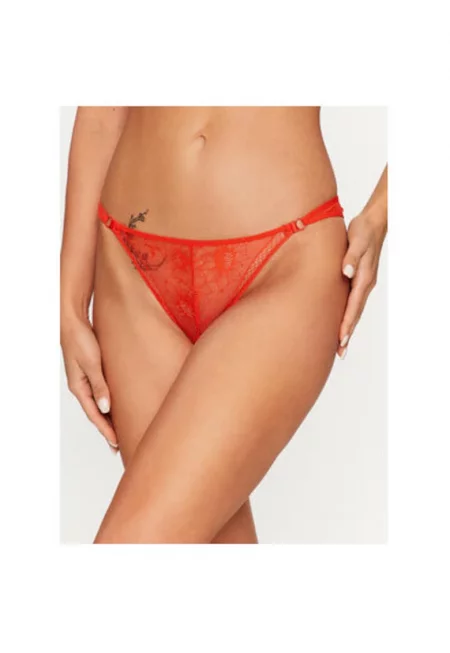 Дамски бикини -  303152888 - Полиамид/Еластан - Оранжев