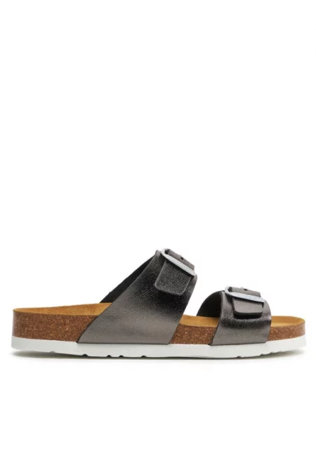 Дамски чехли Brinkmann - Еко кожа - Сив