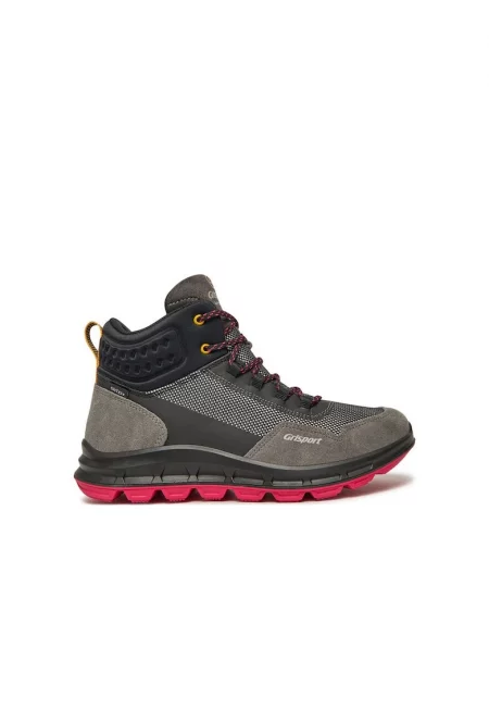 Дамски спортни обувки  10690 Естествена кожа Сиви