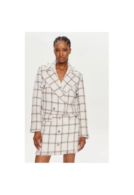 Дамско яке -  303666910 - Полиестер - Бяло