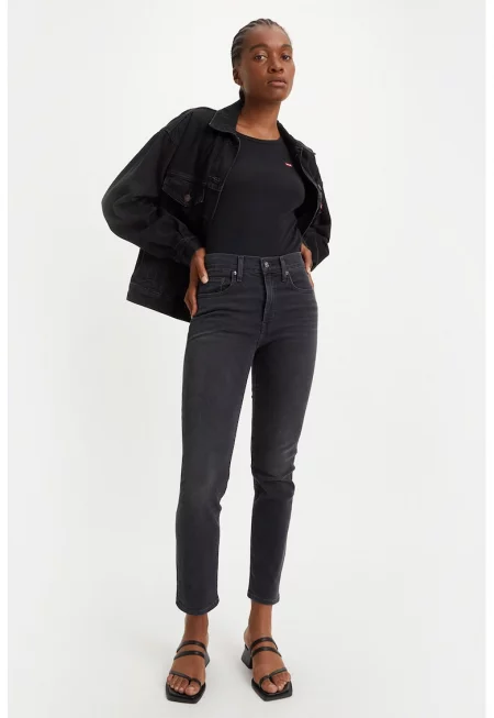 Дънки 724 с права кройка - Антрацитно сиво