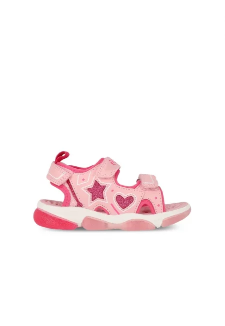 Детски сандали -  303492 - Екокожа - Жълти