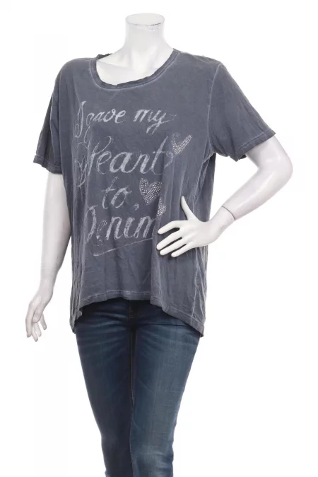 Дрехи Тениска с щампа LEARA FASHION