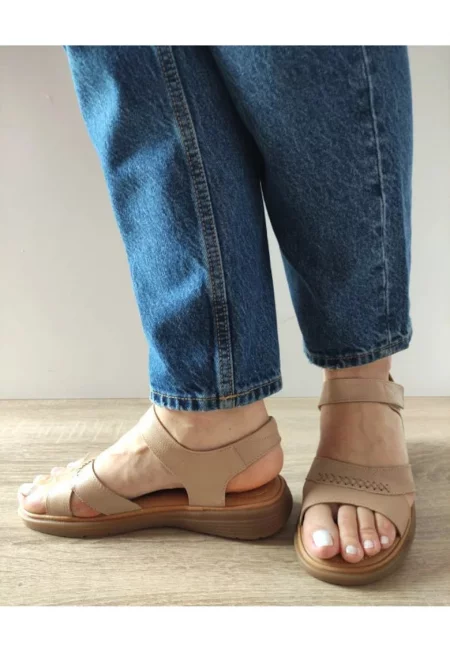 Ежедневни сандали Дамски  33182 Apricot - Apricot - Apricot